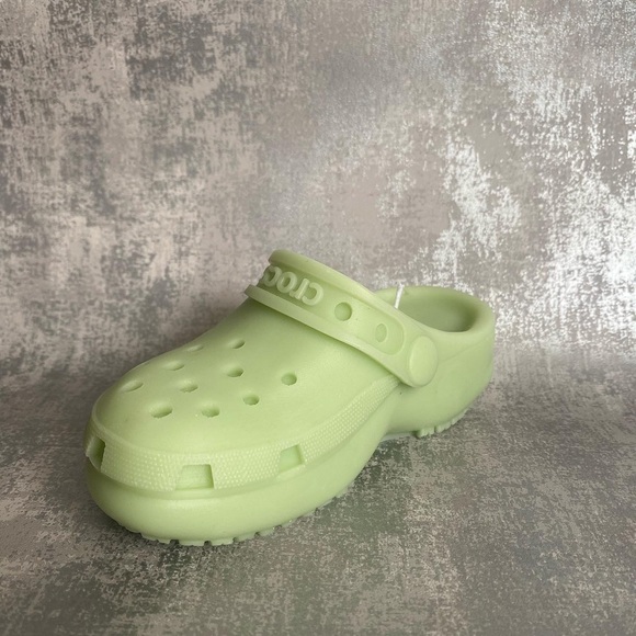 Other - Lime Basil and Mandarin-  Sage Green Croc Candle 💚